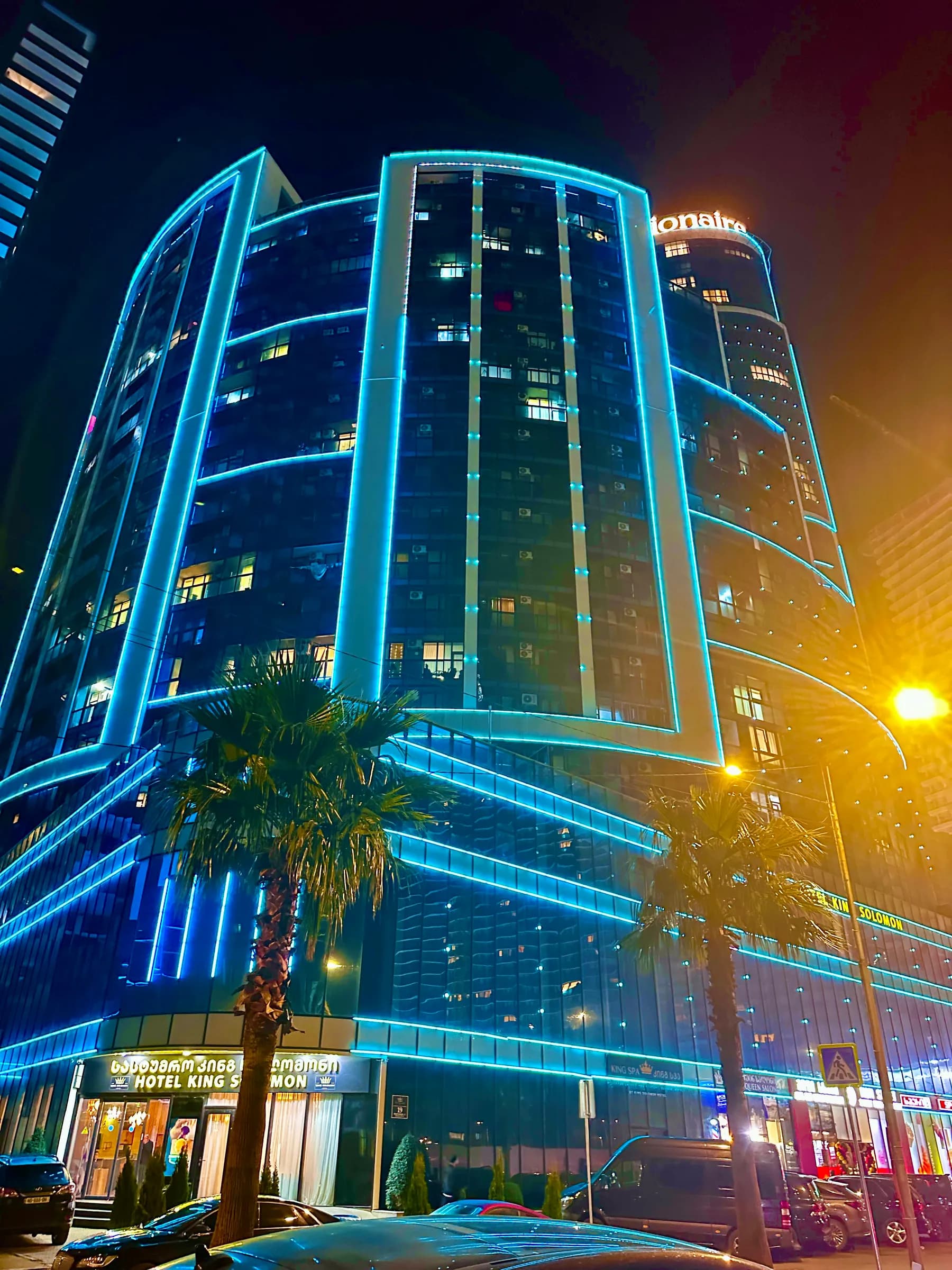 Impressions of the night in Batumi...